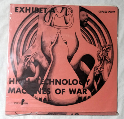 Exhibet A High Technology b/w Machines of War Vinyl 7" UK 1981 - TulipStuff