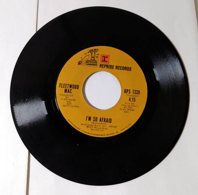 Fleetwood Mac Over My Head 7" 45rpm Vinyl Record Reprise RPS1339 1975 - TulipStuff