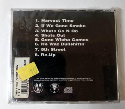 F.O.D. RAW Faces of Death Gangsta Rap Album CD MMM Records 1995 - TulipStuff