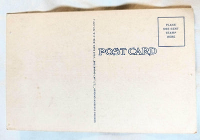 Hotel Frederick Huntington West Virginia Linen Postcard Early 1940's - TulipStuff