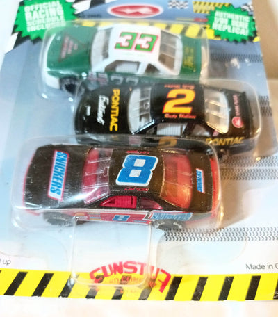 Funstuf Official Pit Row Stock Cars 3-Pack 1992 Gant Trickle Wallace - TulipStuff
