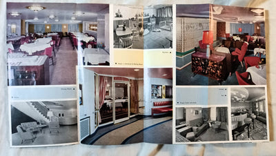 North German Lloyd Hamburg-American Line Far East Cruise Brochure 1960 - TulipStuff