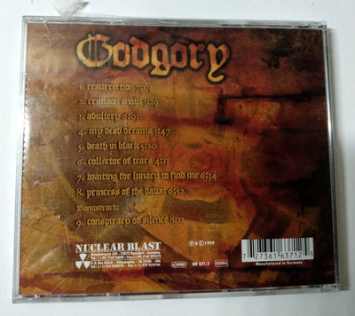 Godgory Resurrection German Gothic Death Metal Album CD 1999 - TulipStuff