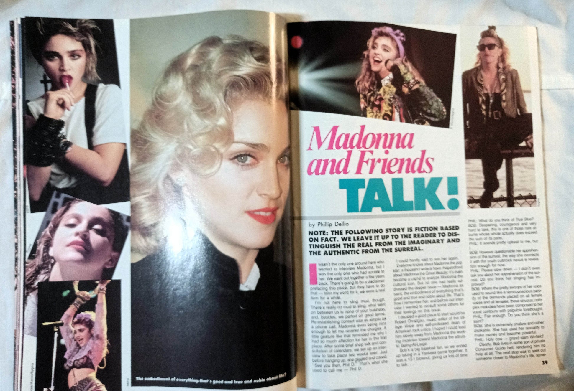 Graffiti Magazine August 1986 Eurythmics Madonna Psychedelic Furs - TulipStuff