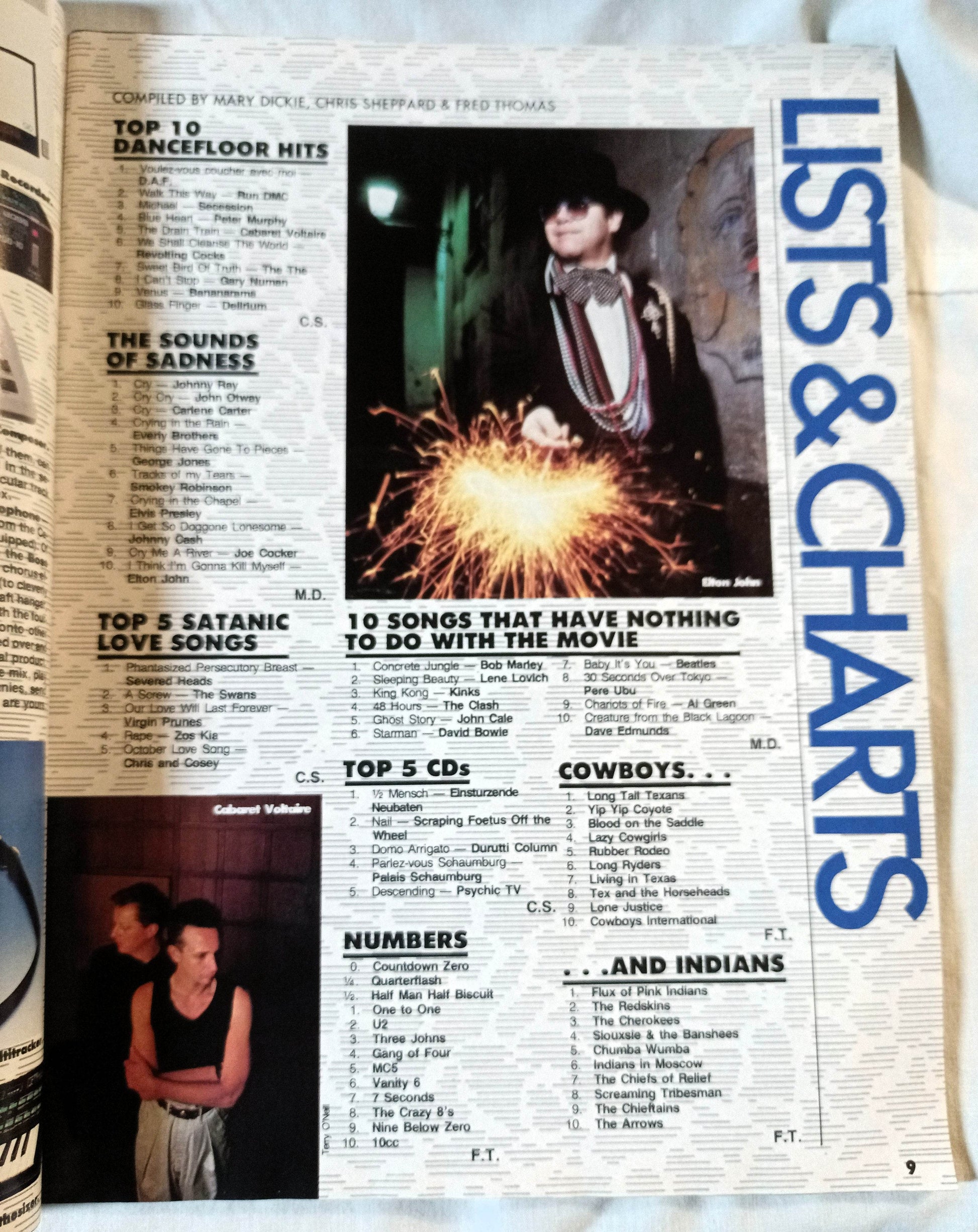 Graffiti Magazine August 1986 Eurythmics Madonna Psychedelic Furs - TulipStuff