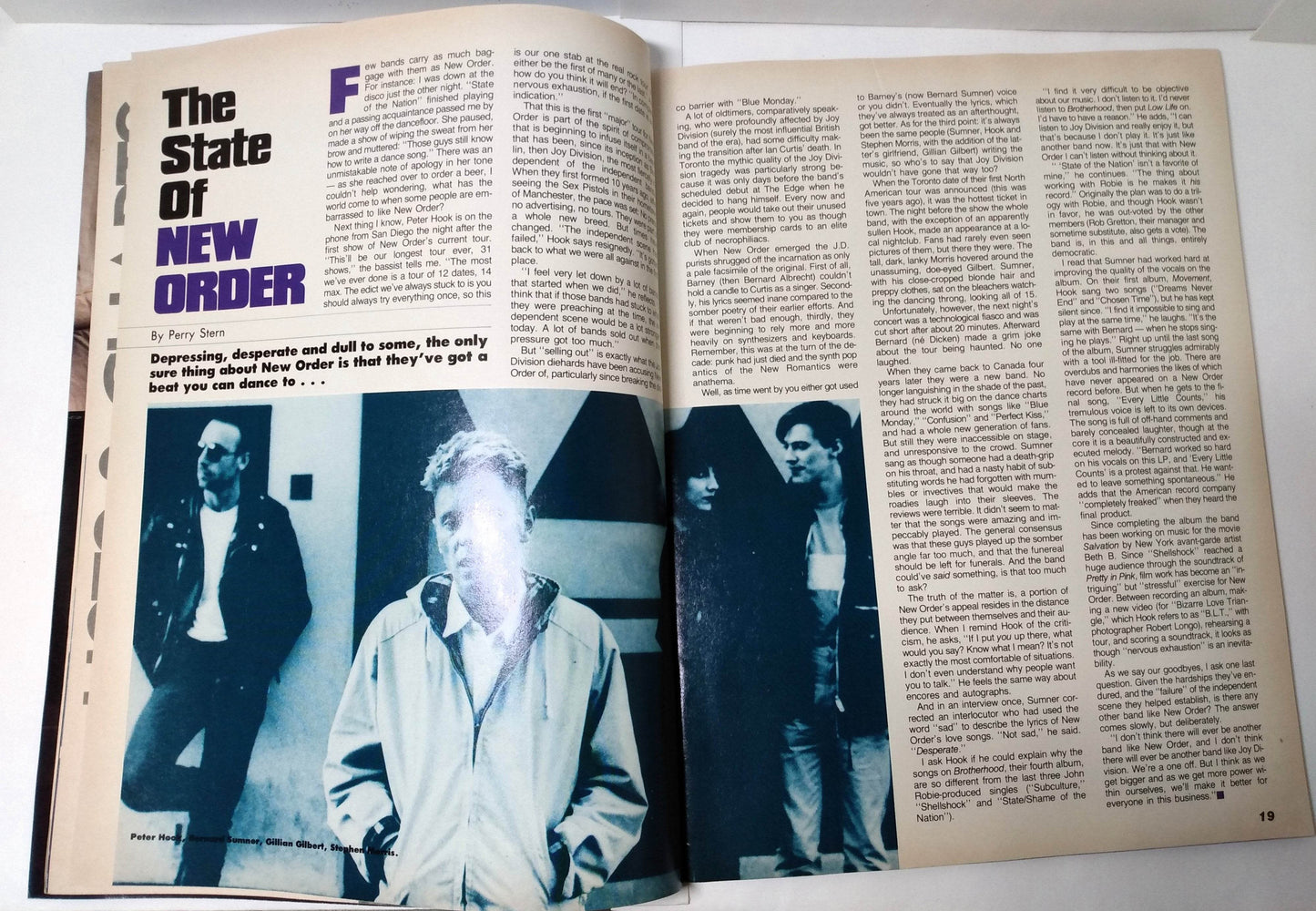 Graffiti Magazine January 1987 Pee Wee Herman John Candy Debbie Harry - TulipStuff