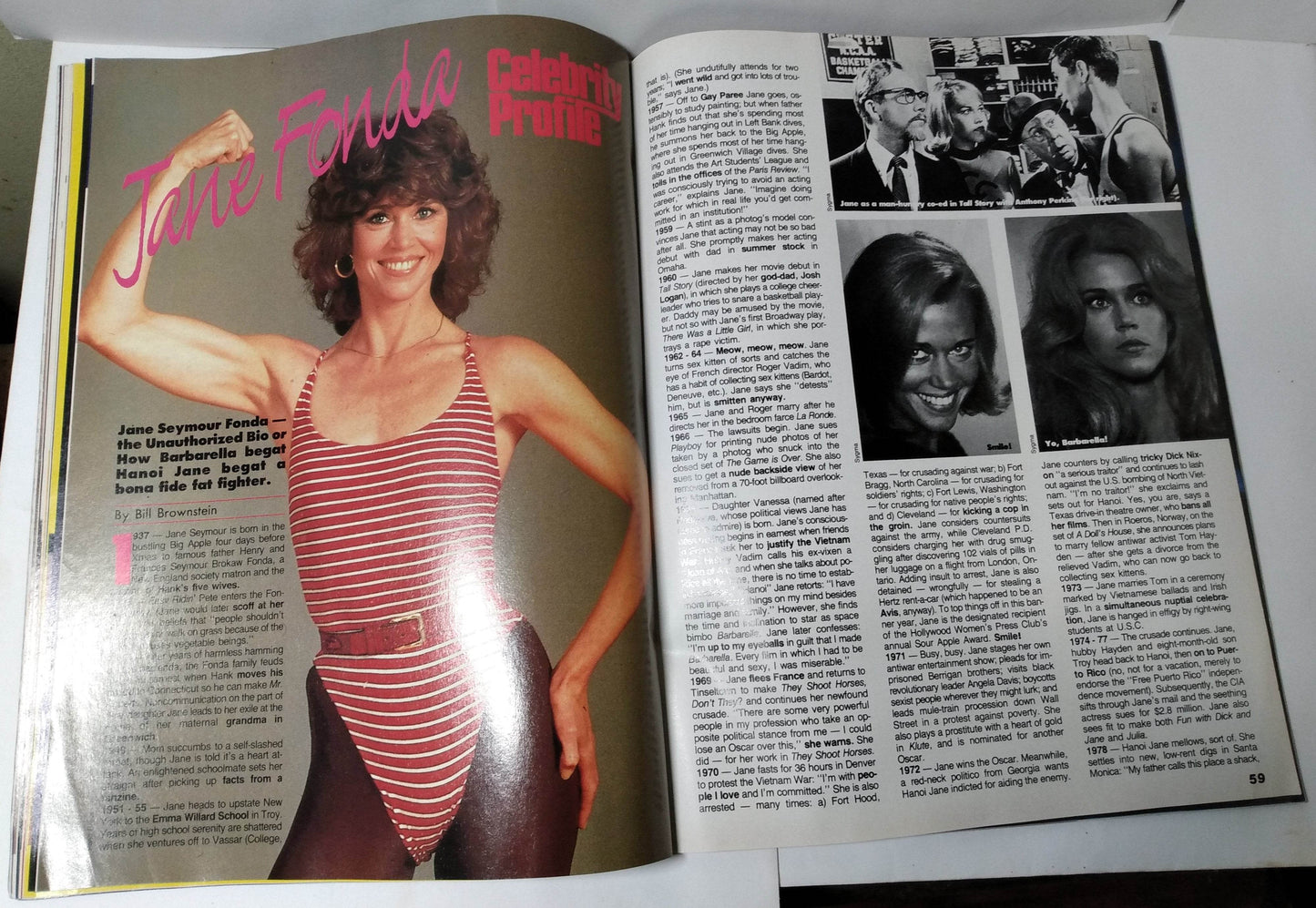 Graffiti Magazine November 1986 Bananarama Iggy Pop Human League Japan - TulipStuff