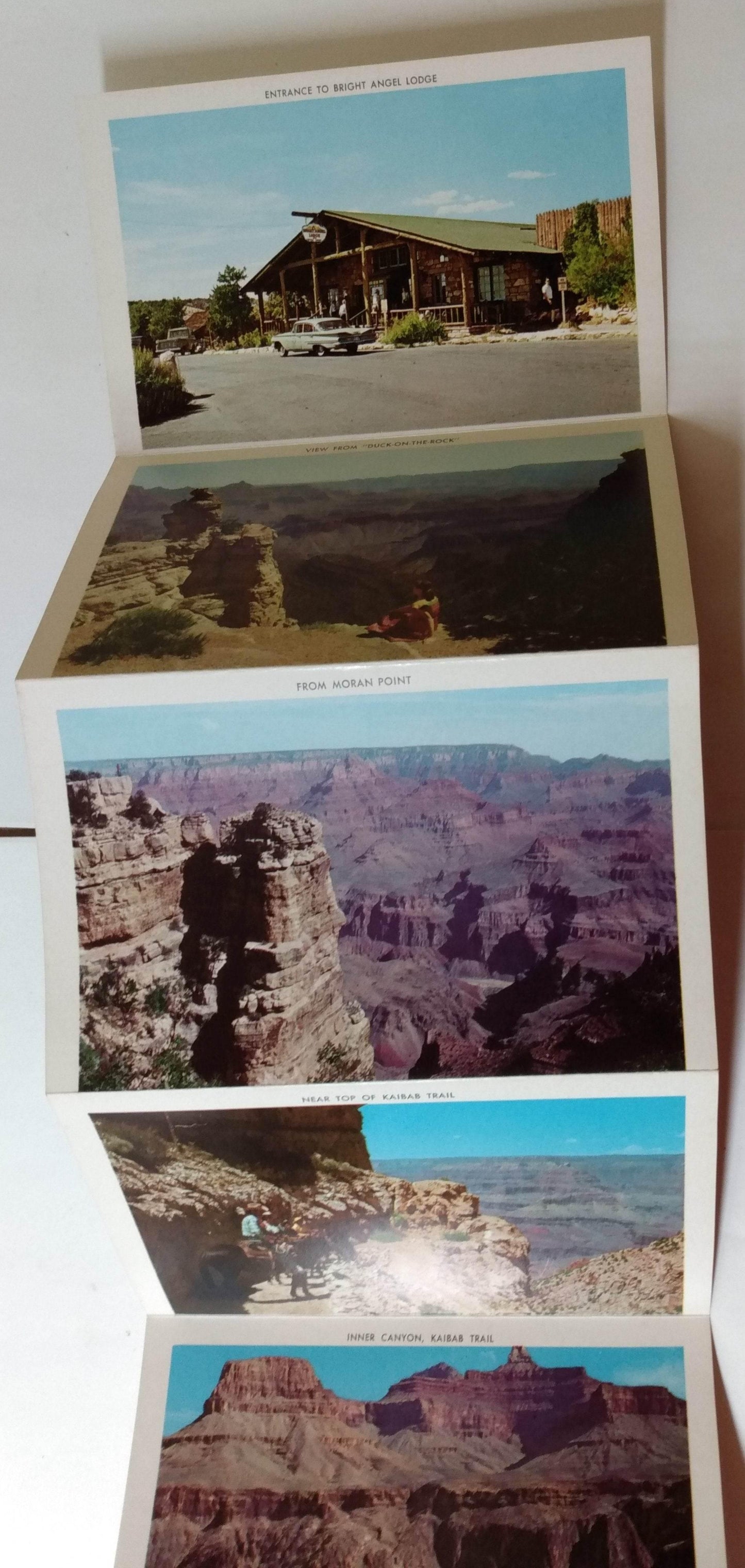 Grand Canyon National Park 1950's Souvenir Postcard Booklet Arizona - TulipStuff