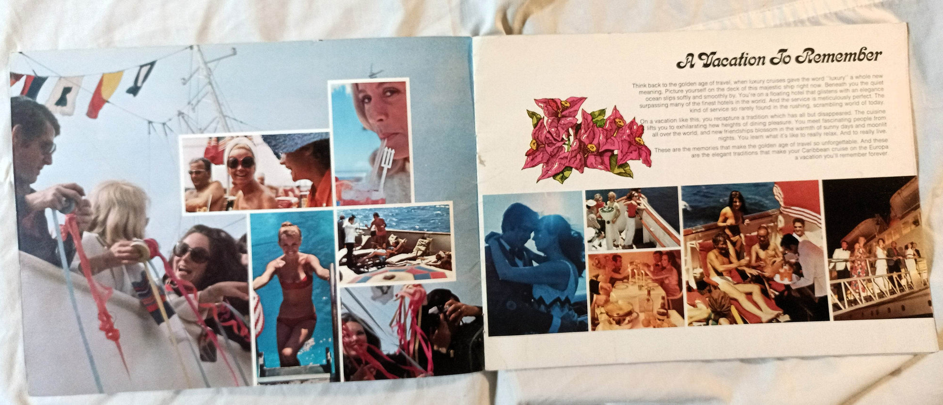 Hapag-Lloyd MS Europa Caribbean Cruises Brochure 1973 - TulipStuff