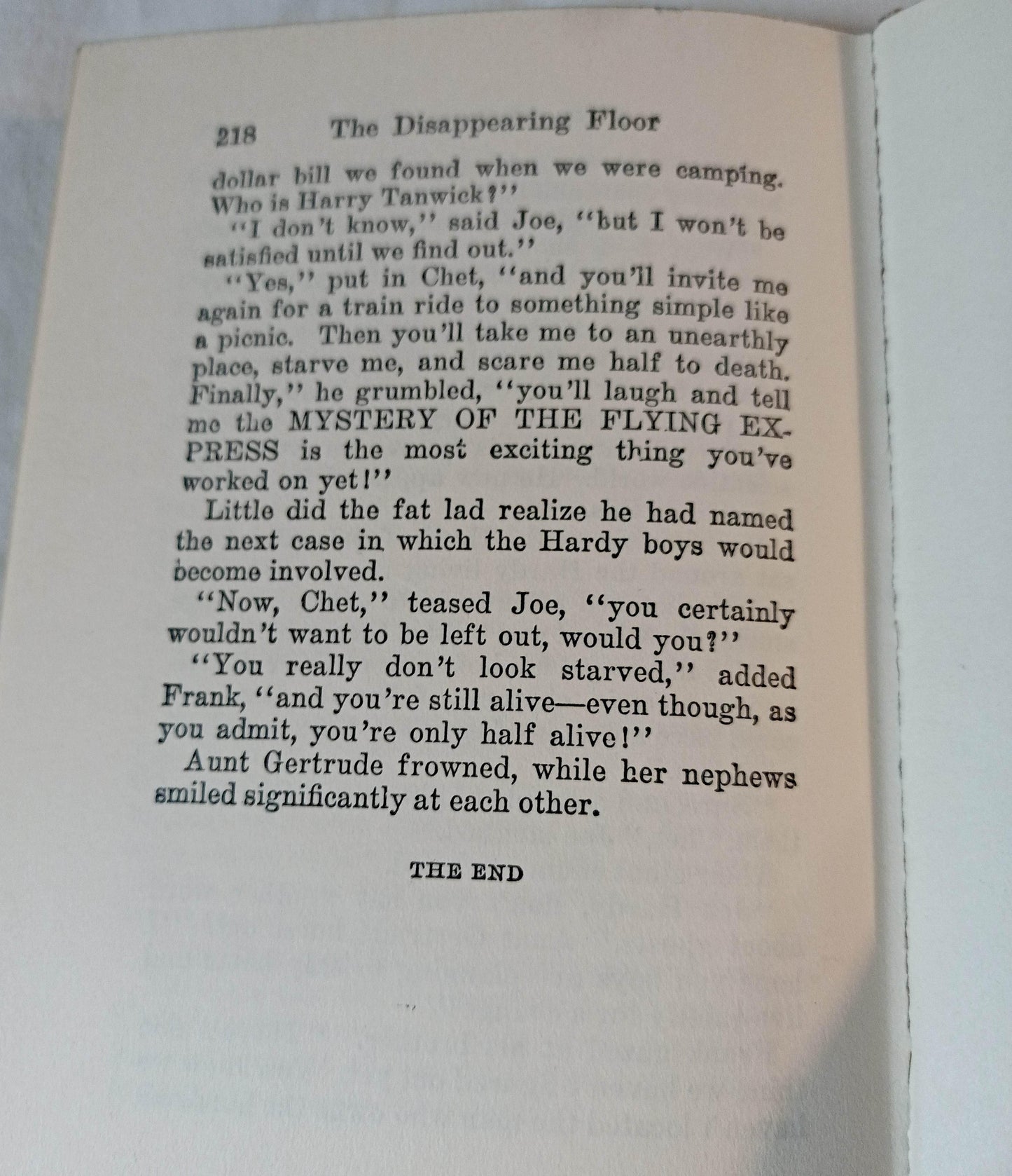 The Hardy Boys The Disappearing Floor Franklin W Dixon 1957 - TulipStuff