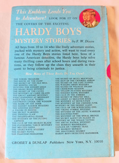 The Hardy Boys #4 The Missing Chums Franklin W Dixon 1972 - TulipStuff