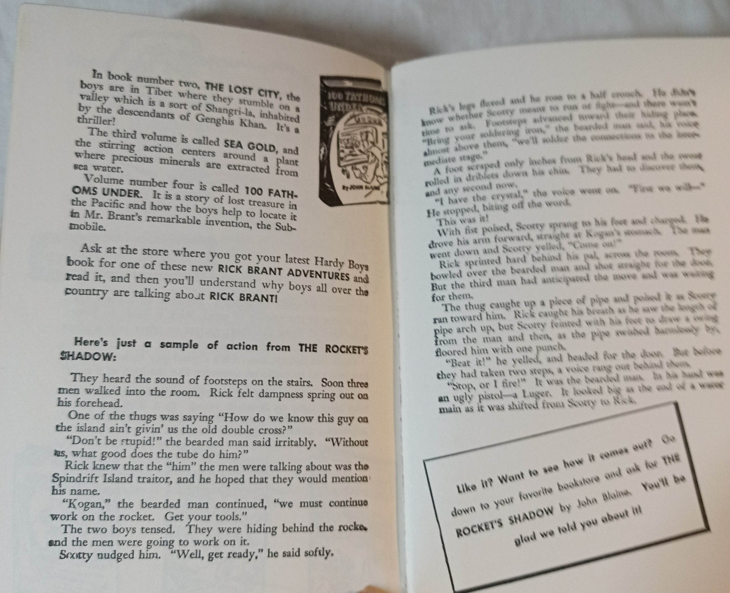 The Hardy Boys What Happened At Midnight Franklin W Dixon 1957 - TulipStuff