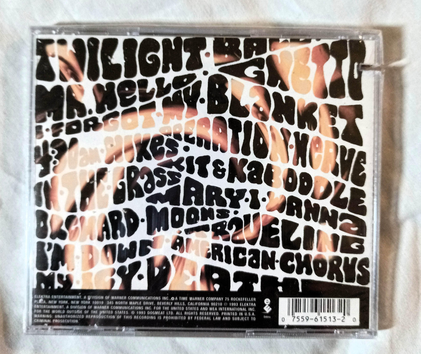 Hash S/T Alternative Funk Rock Album CD Elektra 1993 - TulipStuff