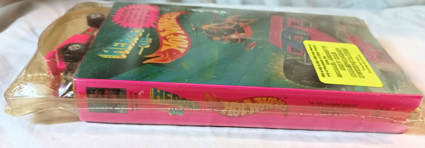 Heroes On Hot Wheels 2-Episode VHS Shadow Jet 1991 Michael Andretti - TulipStuff