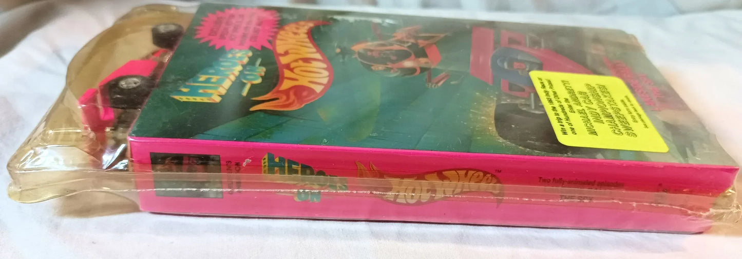 Heroes On Hot Wheels 2-Episode VHS Shadow Jet 1991 Michael Andretti - TulipStuff