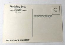 Load image into Gallery viewer, Holiday Inn Ontario Downtown London King St 1960's Postcard - TulipStuff