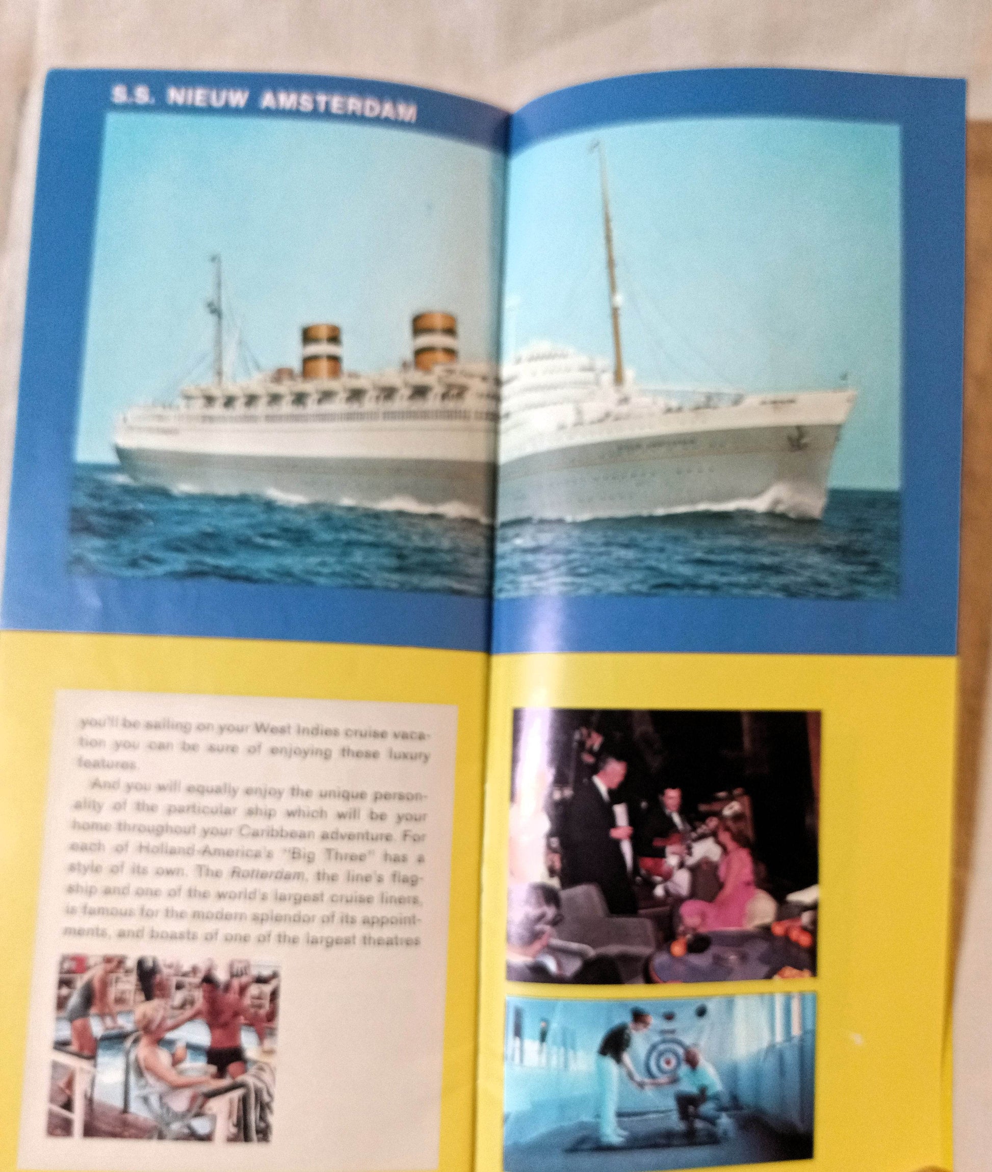 Holland America Fall/Winter 1966-67 West Indies Cruises Brochure - TulipStuff