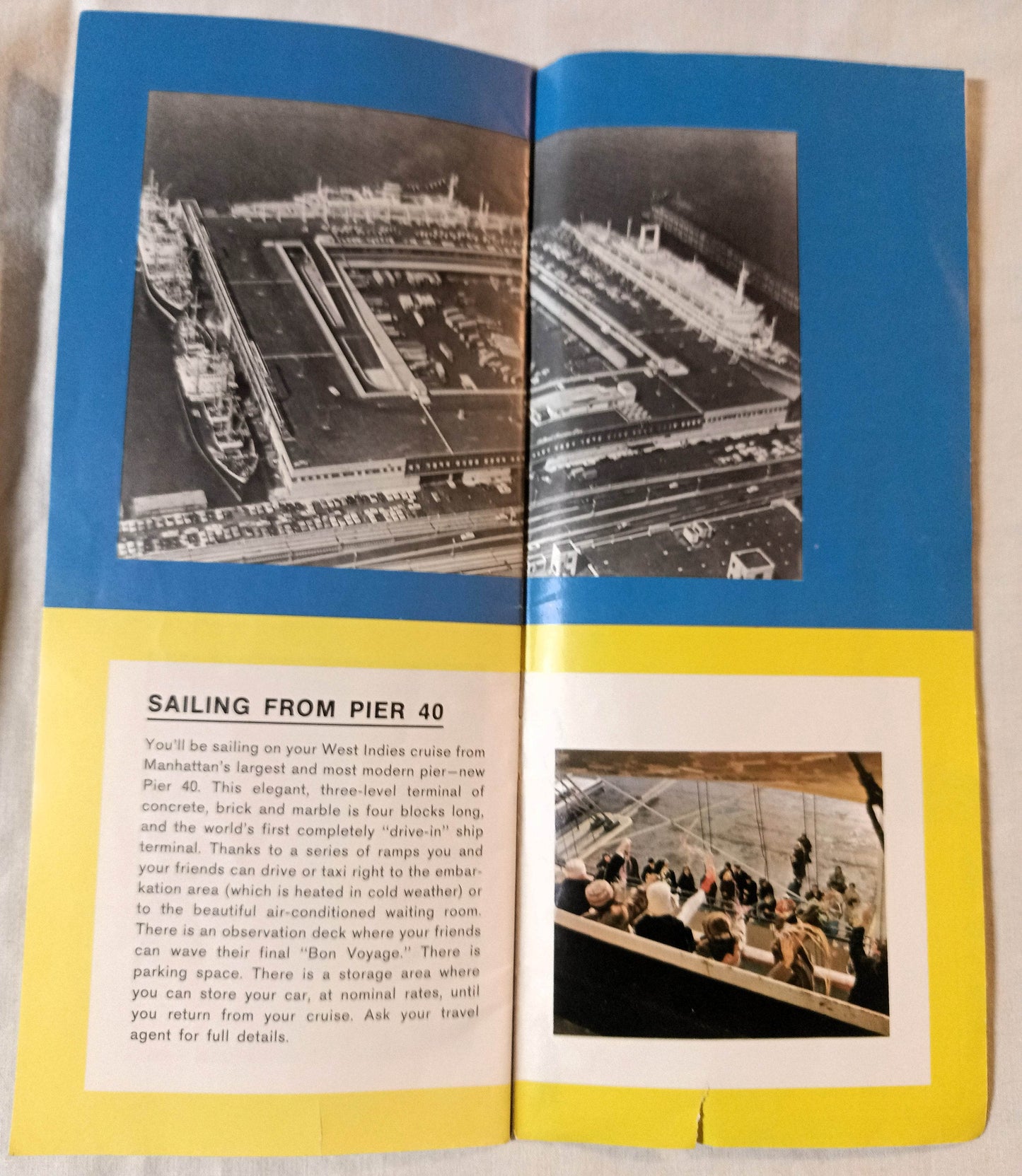 Holland America Fall/Winter 1966-67 West Indies Cruises Brochure - TulipStuff