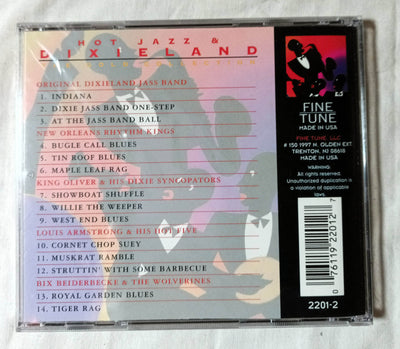 Hot Jazz And Dixieland The Gold Collection Compilation CD 1998 - TulipStuff