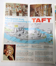 Load image into Gallery viewer, Hotel Taft Times Square 7th Ave At 50th St New York City 1966 Brochure - TulipStuff
