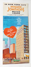 Load image into Gallery viewer, Howard Johnson's Motor Lodge New York City 8th Ave Early 1960's Brochure - TulipStuff