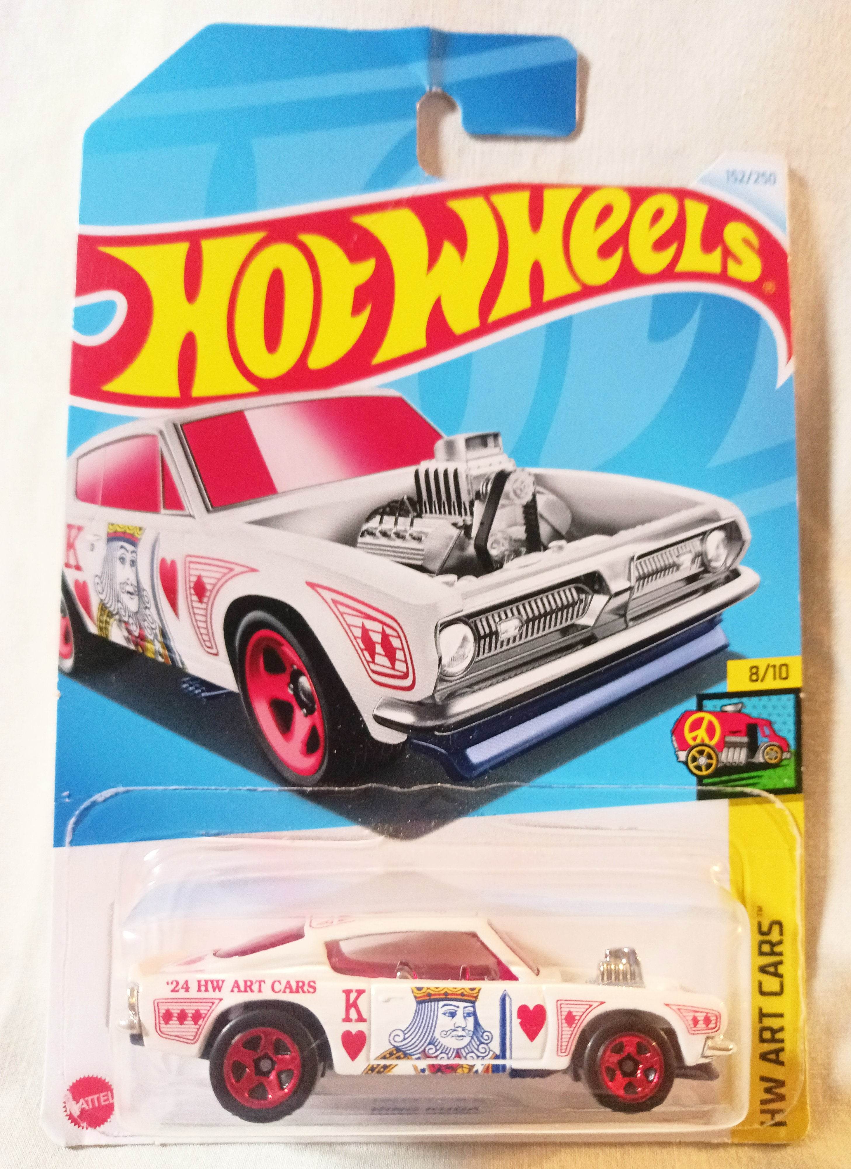 ミニカー Hot Wheels KING KUDA Hot Wheels 2024 HW Art Cars King Kuda Plymouth Barracuda