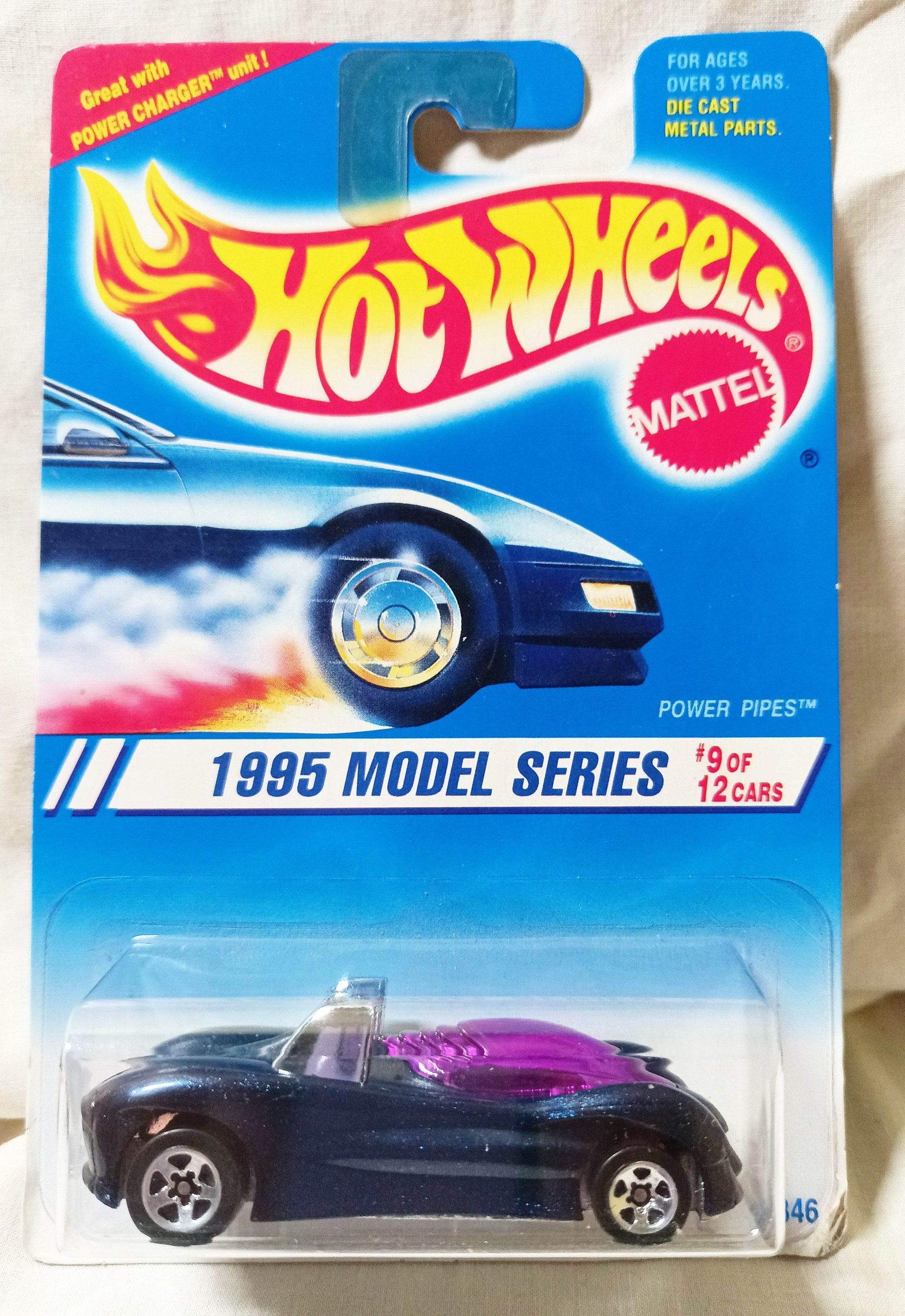 Hot Wheels 1995 Model Series Power Pipes Collector #349 sp5 - TulipStuff