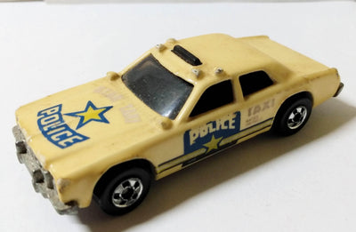 Hot Wheels Color Racers Sheriff Patrol / Taxi Color Changer 1989 - TulipStuff