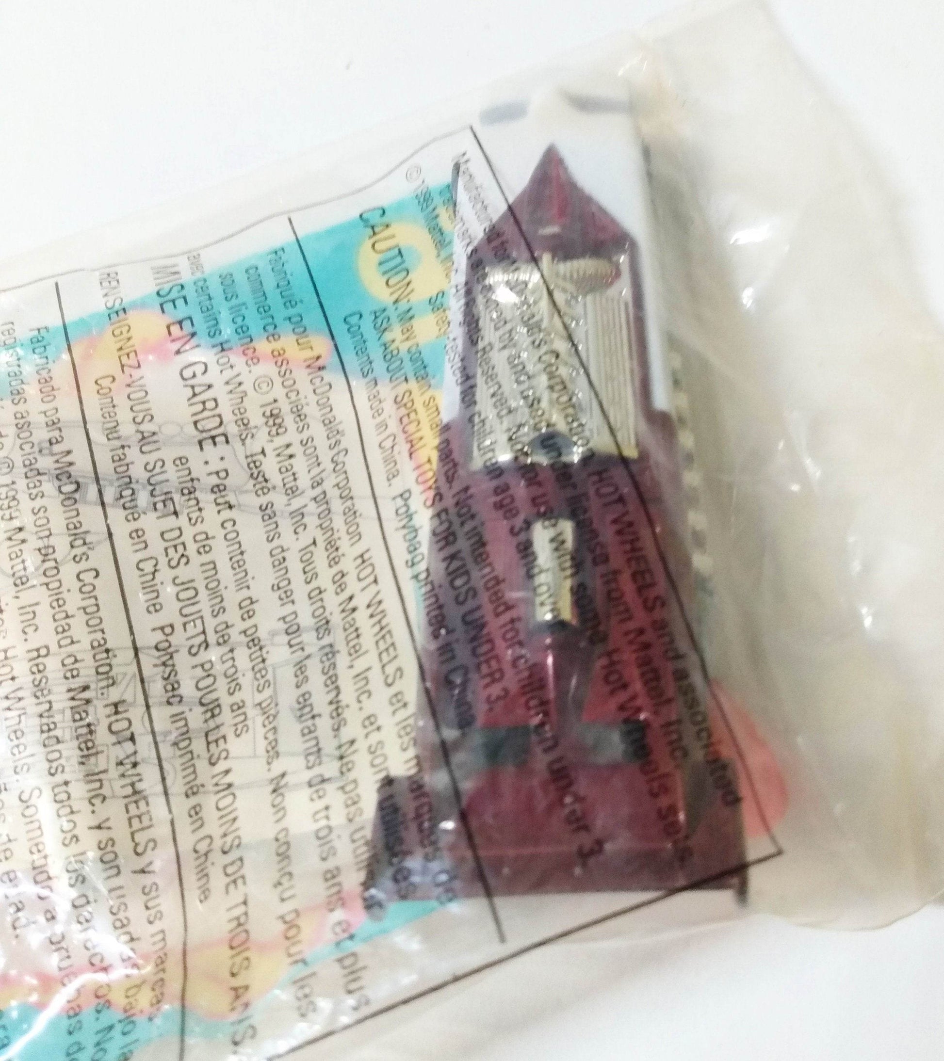 Hot Wheels McDonalds Promo Future Del Worsham Funny Car 2000 - TulipStuff