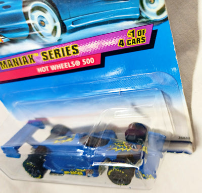 Hot Wheels Mad Maniax Hot Wheels 500 Indy Racer 2000 #017- TulipStuff