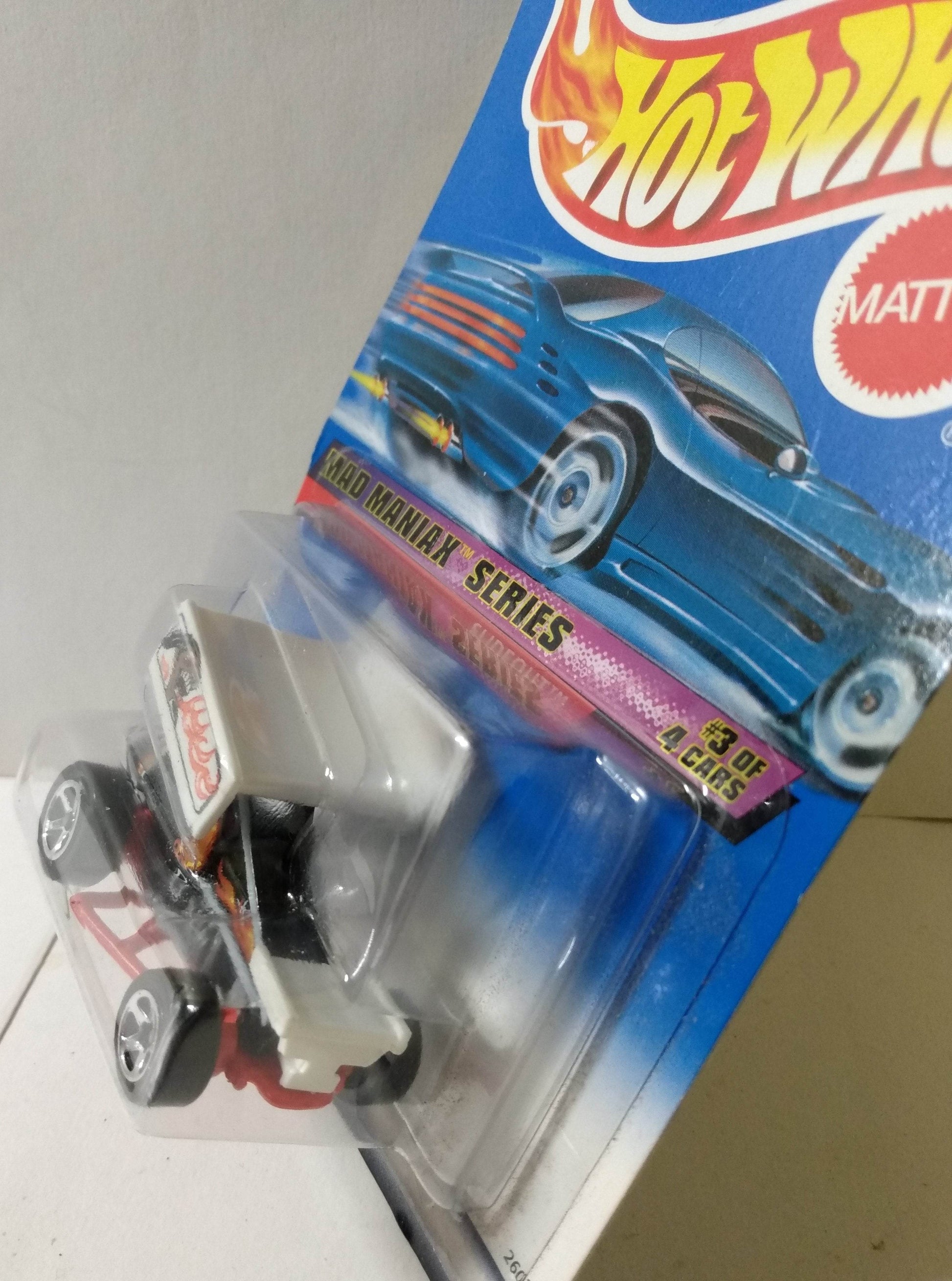 Hot Wheels Mad Maniax Slideout Sprint Car 2000 Collector #019 - TulipStuff