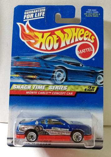 Hot Wheels Snack Time Series Monte Carlo Concept Car 2000 #015 - TulipStuff