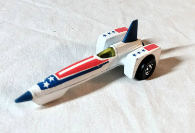 Hot Wheels 1130 Evel Knievel Tricar X8 Rocket Car Hong Kong 1980 - TulipStuff