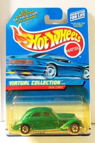 Hot Wheels Virtual Collection Cars 1936 Cord 2000 #097 - TulipStuff