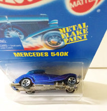 Load image into Gallery viewer, Hot Wheels Collector #164 Mercedes 540K 5dot Error Card 1996 - TulipStuff