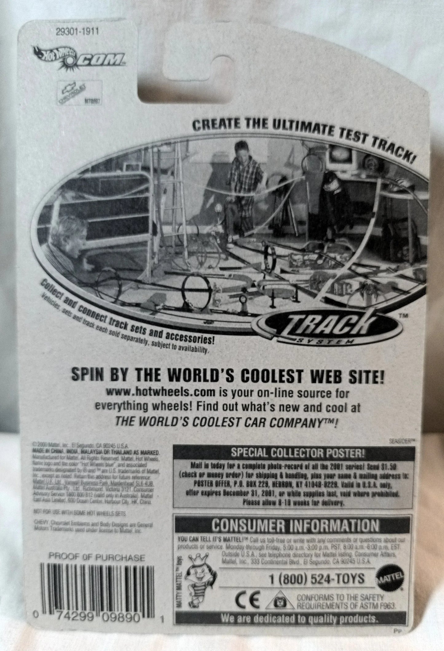 Hot Wheels 2000 #244 Chevy Pro Stock Truck Chevrolet S-10 - TulipStuff