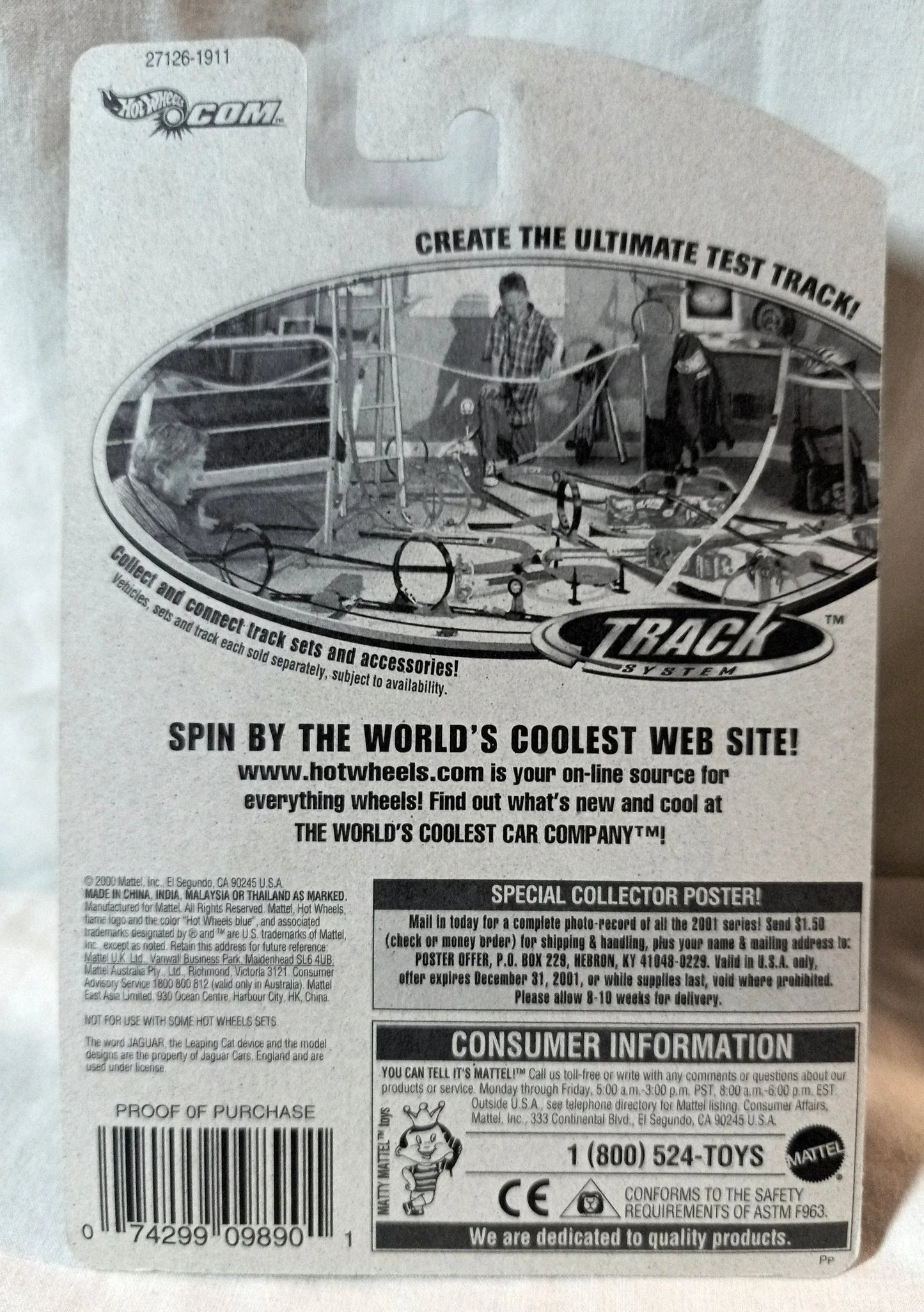 Hot Wheels 2000 Collector #160 Jaguar XJ220 British Supercar Red - TulipStuff