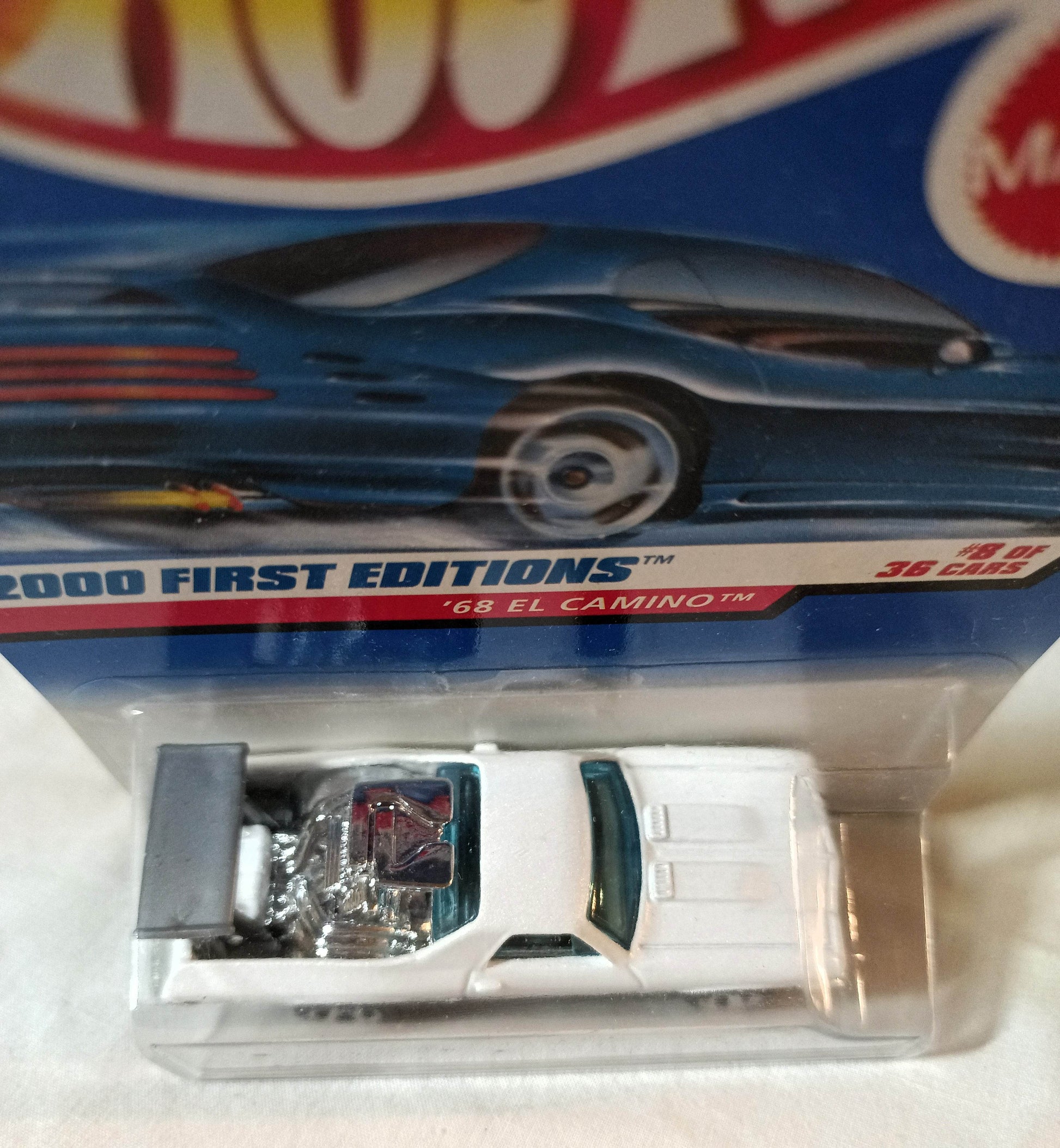 Hot Wheels 2000 First Editions '68 El Camino Chevy Pickup Truck #068 - TulipStuff