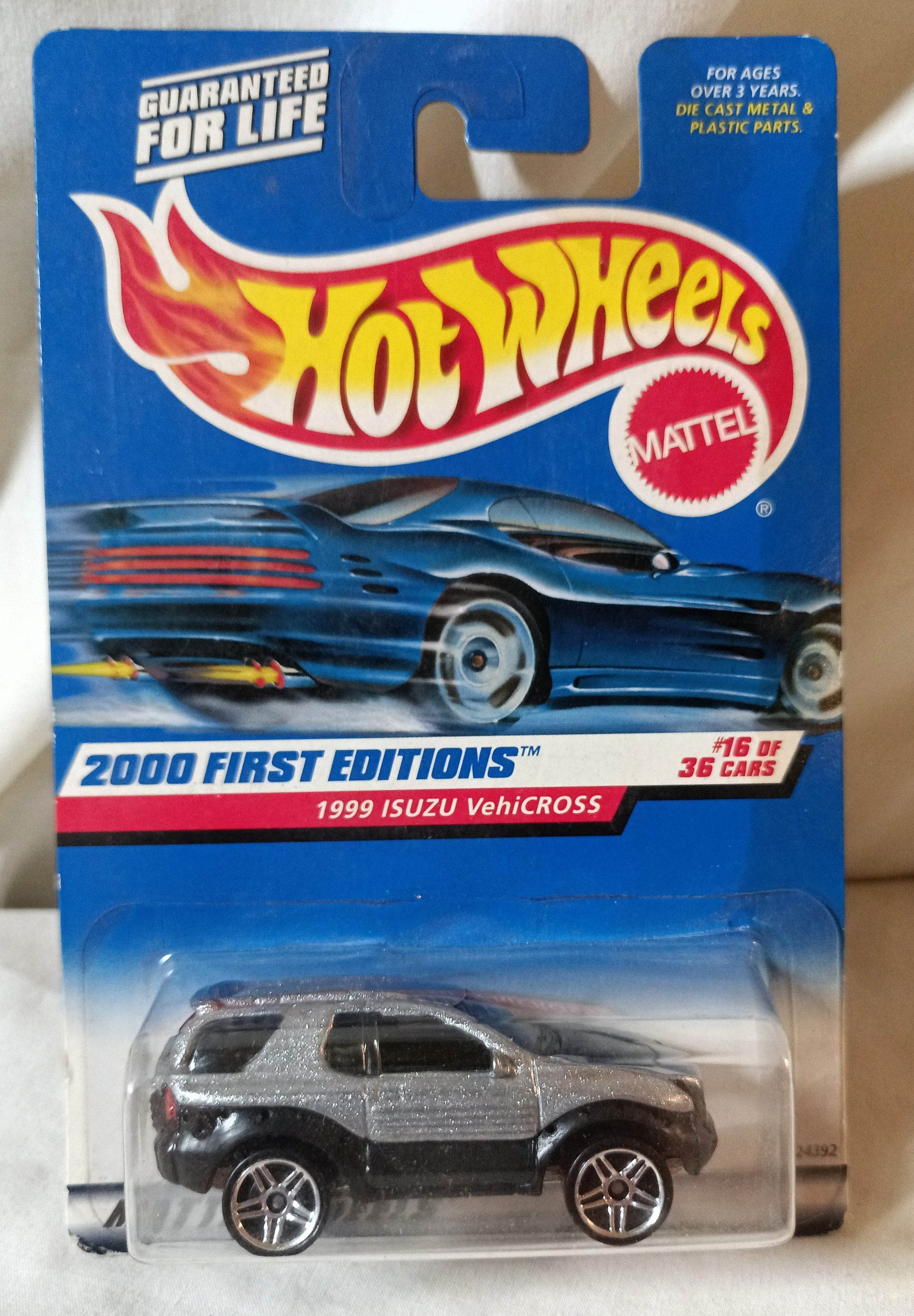 Hot Wheels 2000 First Editions 1999 Isuzu VehiCROSS Compact SUV #076 - TulipStuff
