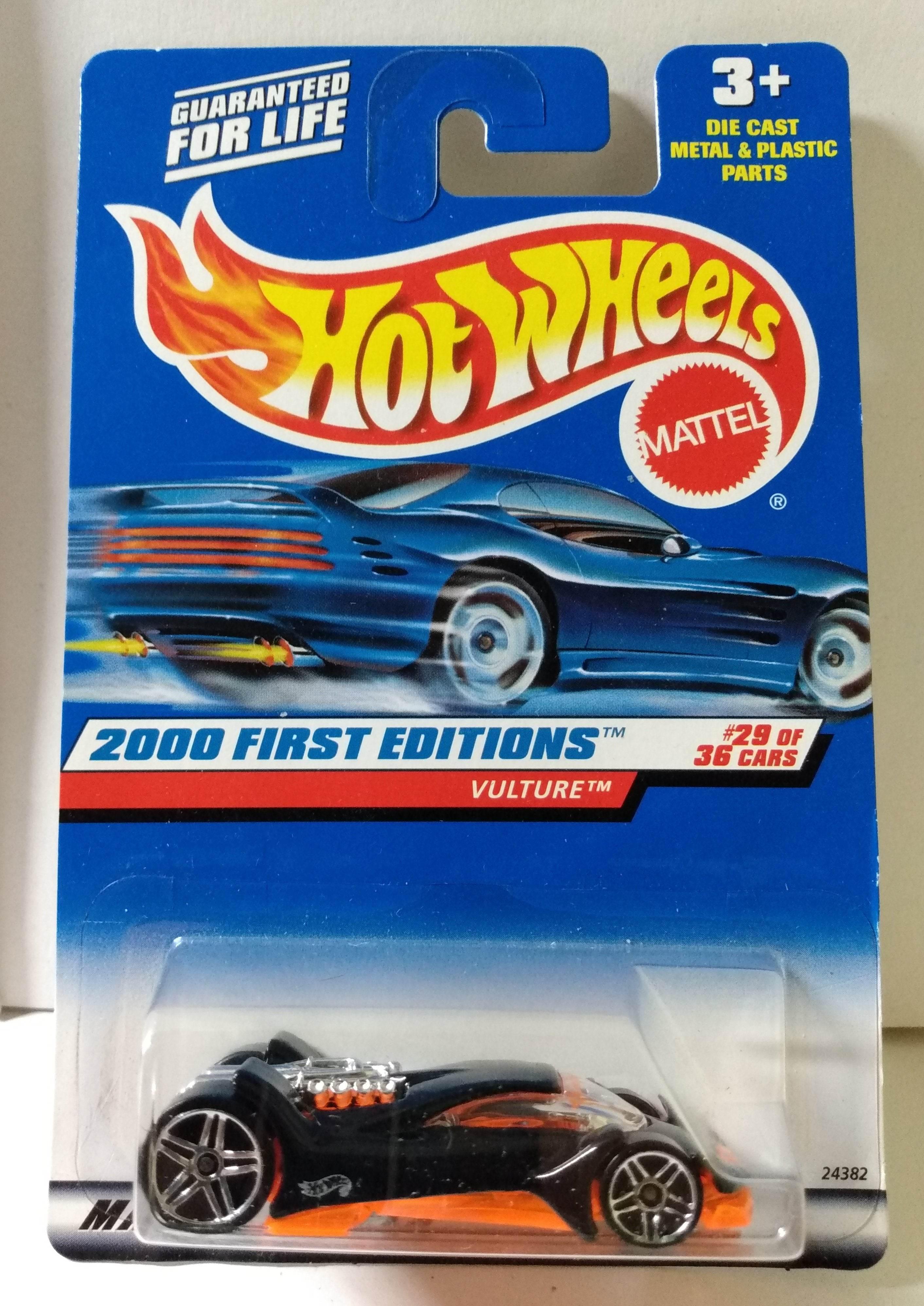 Hot Wheels 2000 First Editions Vulture Collector 089 Diecast Car PR5 TulipStuff