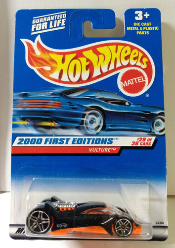 Hot Wheels 2000 First Editions Vulture Collector #089 Diecast Car PR5 - TulipStuff