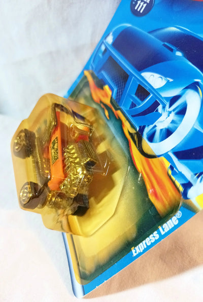 Hot Wheels 2001 #111 Express Lane Shopping Cart Gator Bait Market - TulipStuff