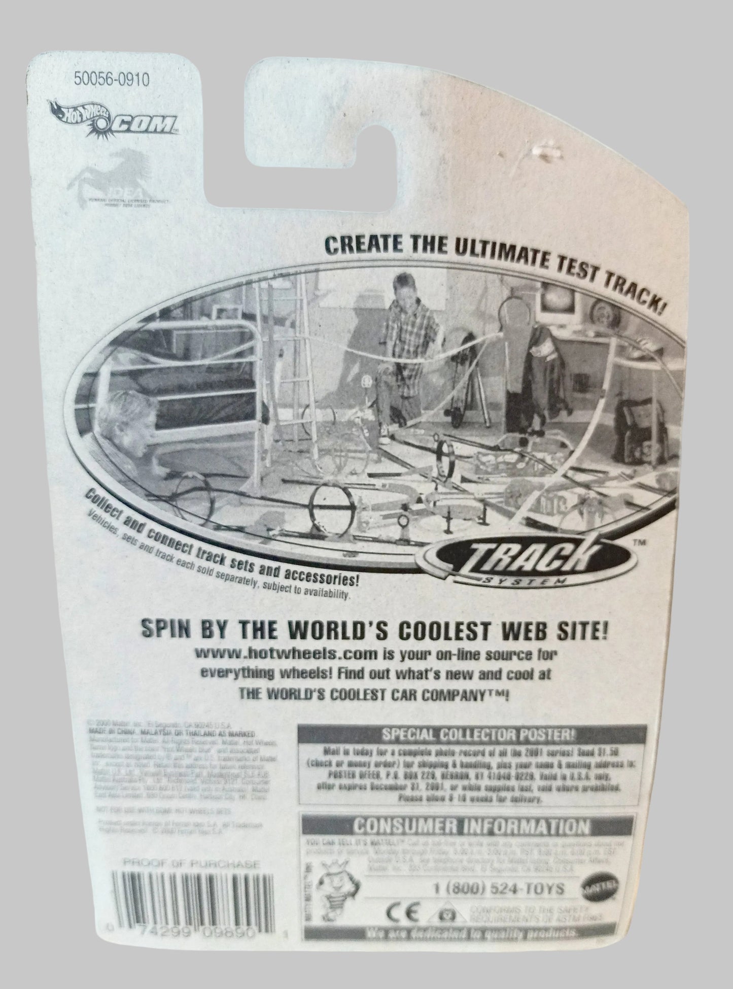 Hot Wheels 2001 Collector #191 Ferrari F355 Challenge Racing Car - TulipStuff