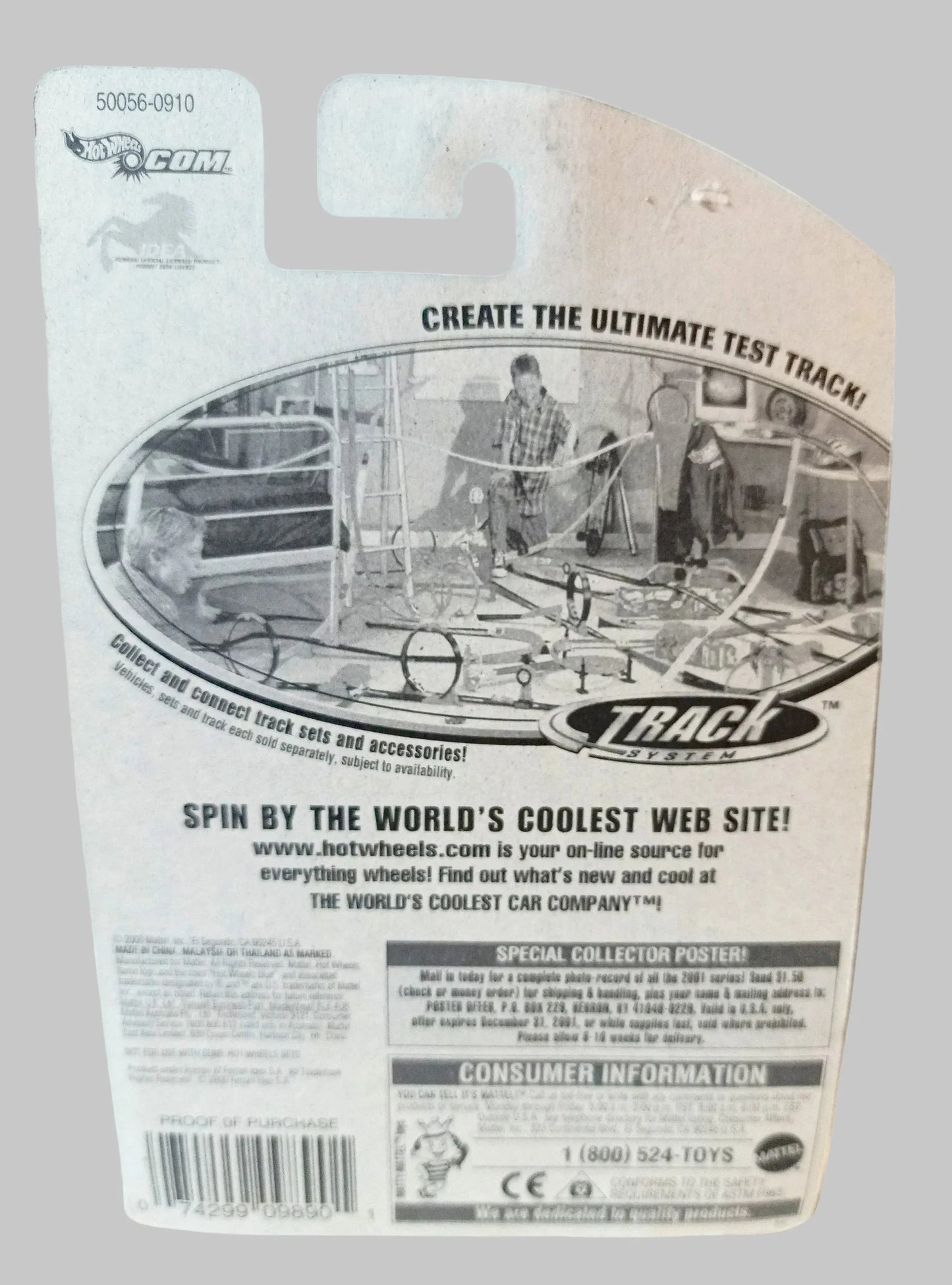 Hot Wheels 2001 Collector #191 Ferrari F355 Challenge Racing Car - TulipStuff