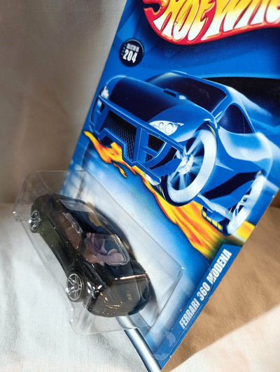 Hot Wheels 2001 Collector #204 Ferrari 360 Modena PR5 - TulipStuff