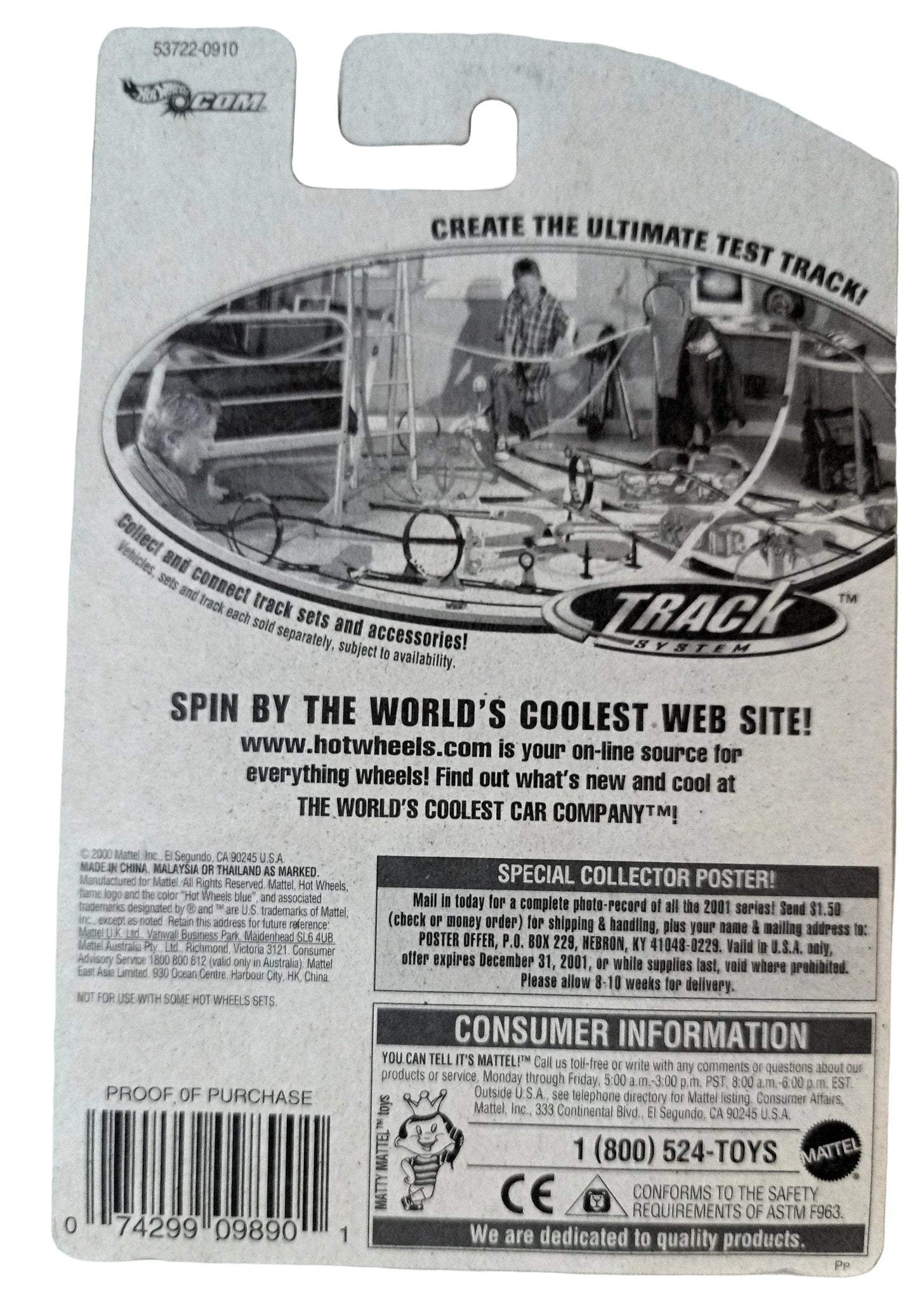 Hot Wheels 2001 Collector #183 Super Modified Race Car Orange - TulipStuff