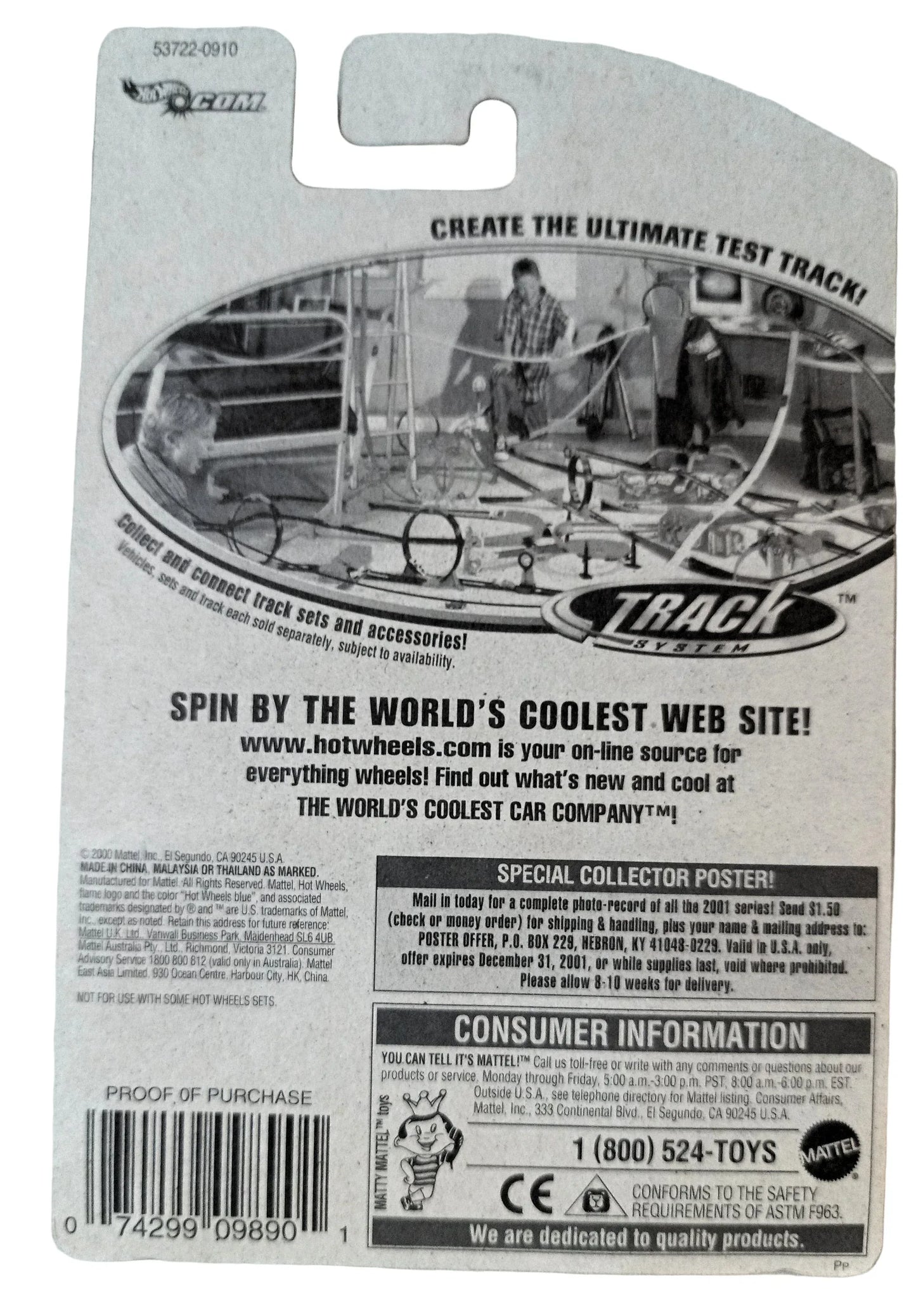 Hot Wheels 2001 Collector #183 Super Modified Race Car Orange - TulipStuff