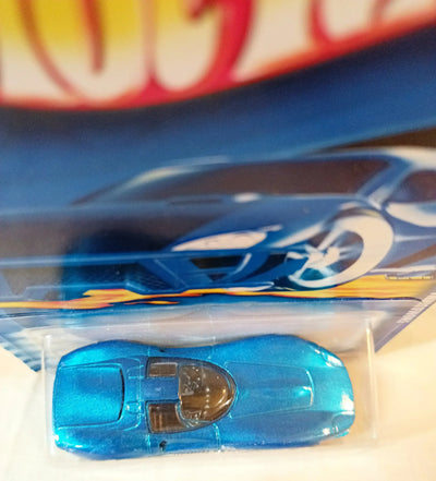 Hot Wheels 2001 Collector #098 Thomasimma III Sports Car Blue - TulipStuff