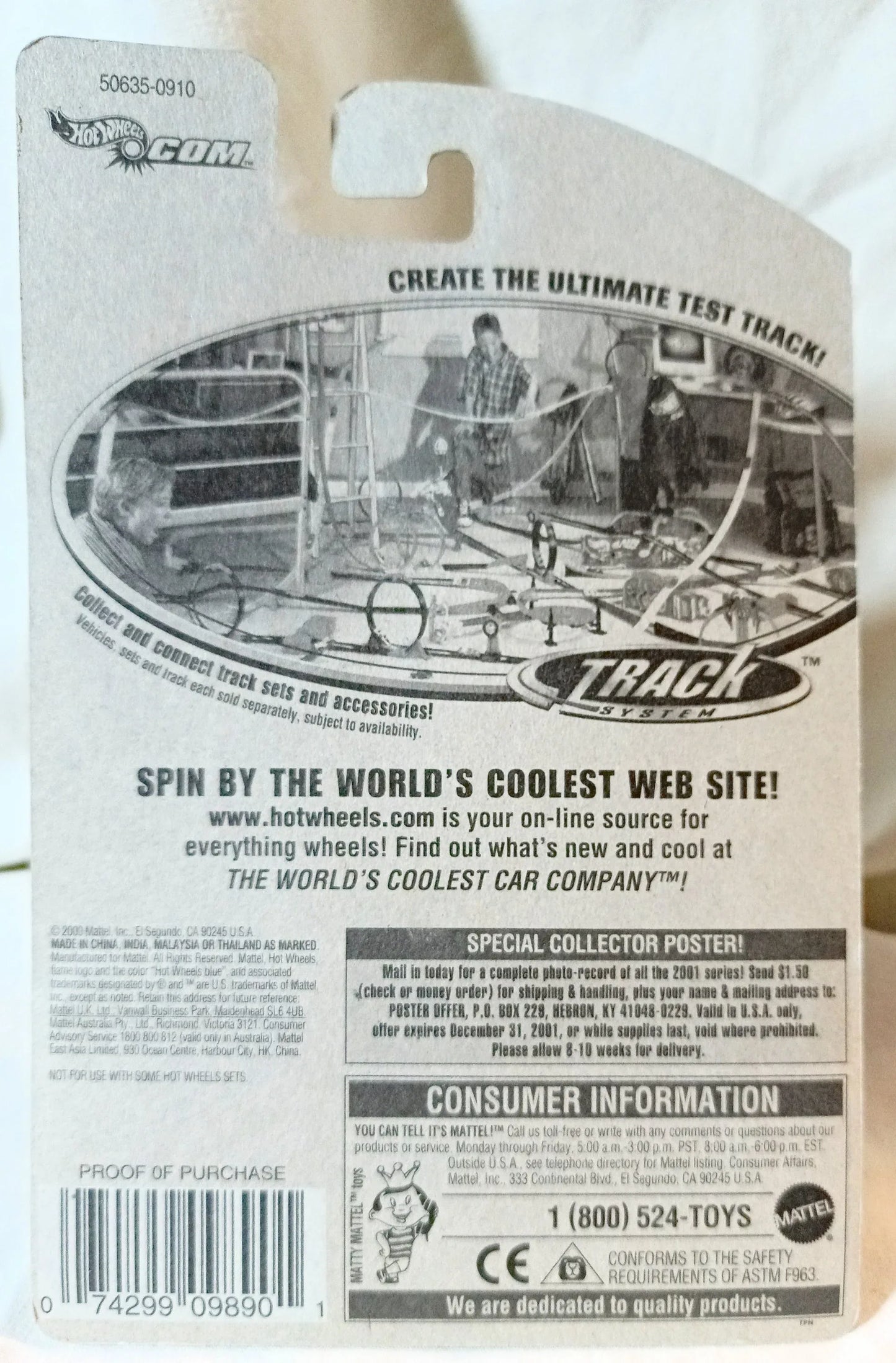 Hot Wheels 2001 Collector #105 The Demon Thailand Show Car - TulipStuff