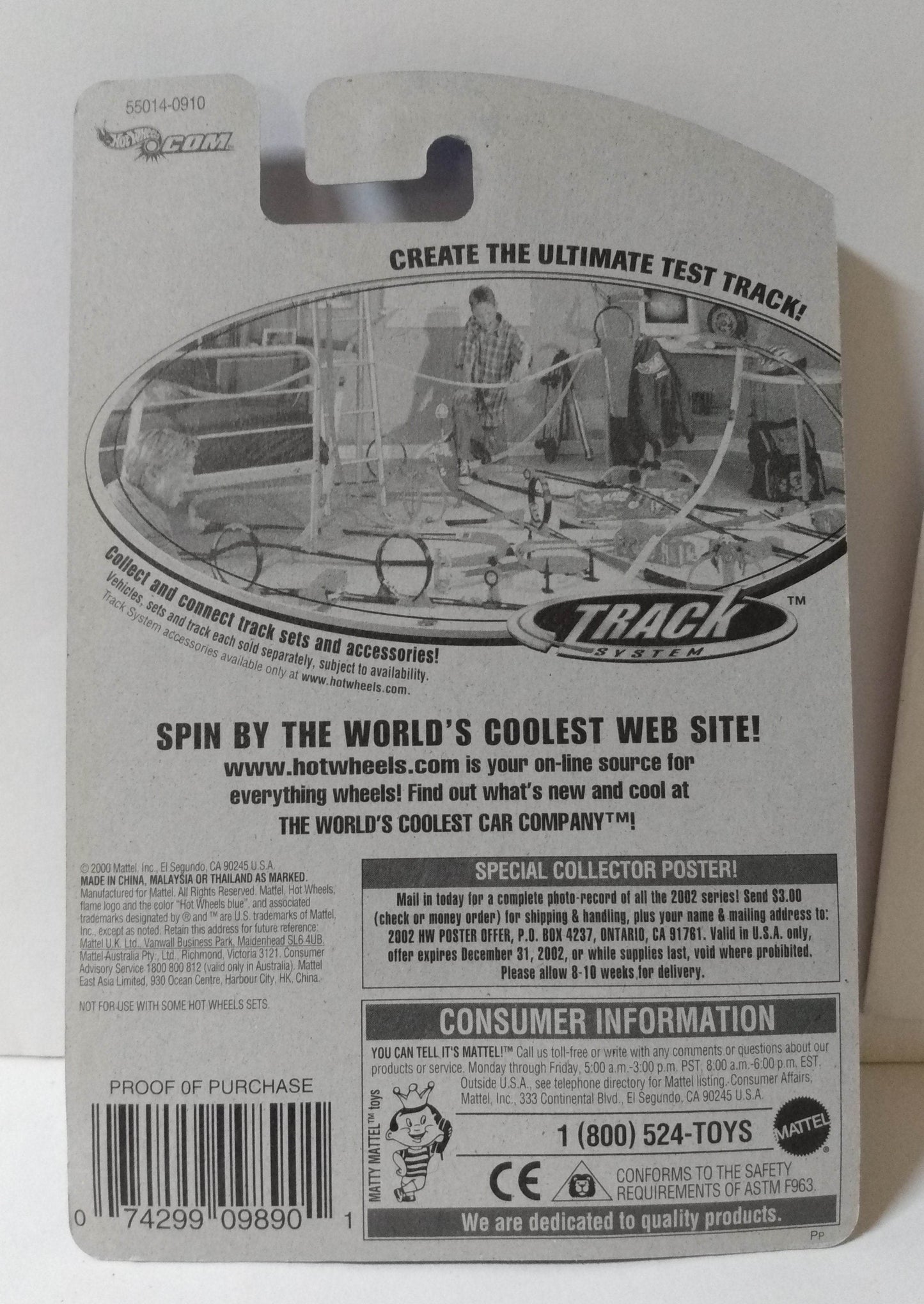 Hot Wheels 2002 Collector #129 Sweet 16 Convertible Roadster - TulipStuff